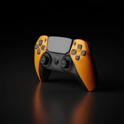 AI Modern gaming controller with analog sticks. 3D Models | Realistic ...